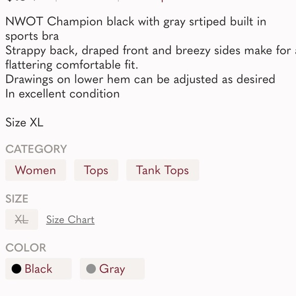 Champion 2 in 1 tank - Picture 5 of 5